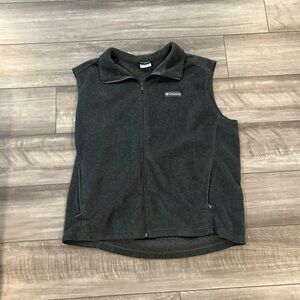 Columbia Black Fleece Vest